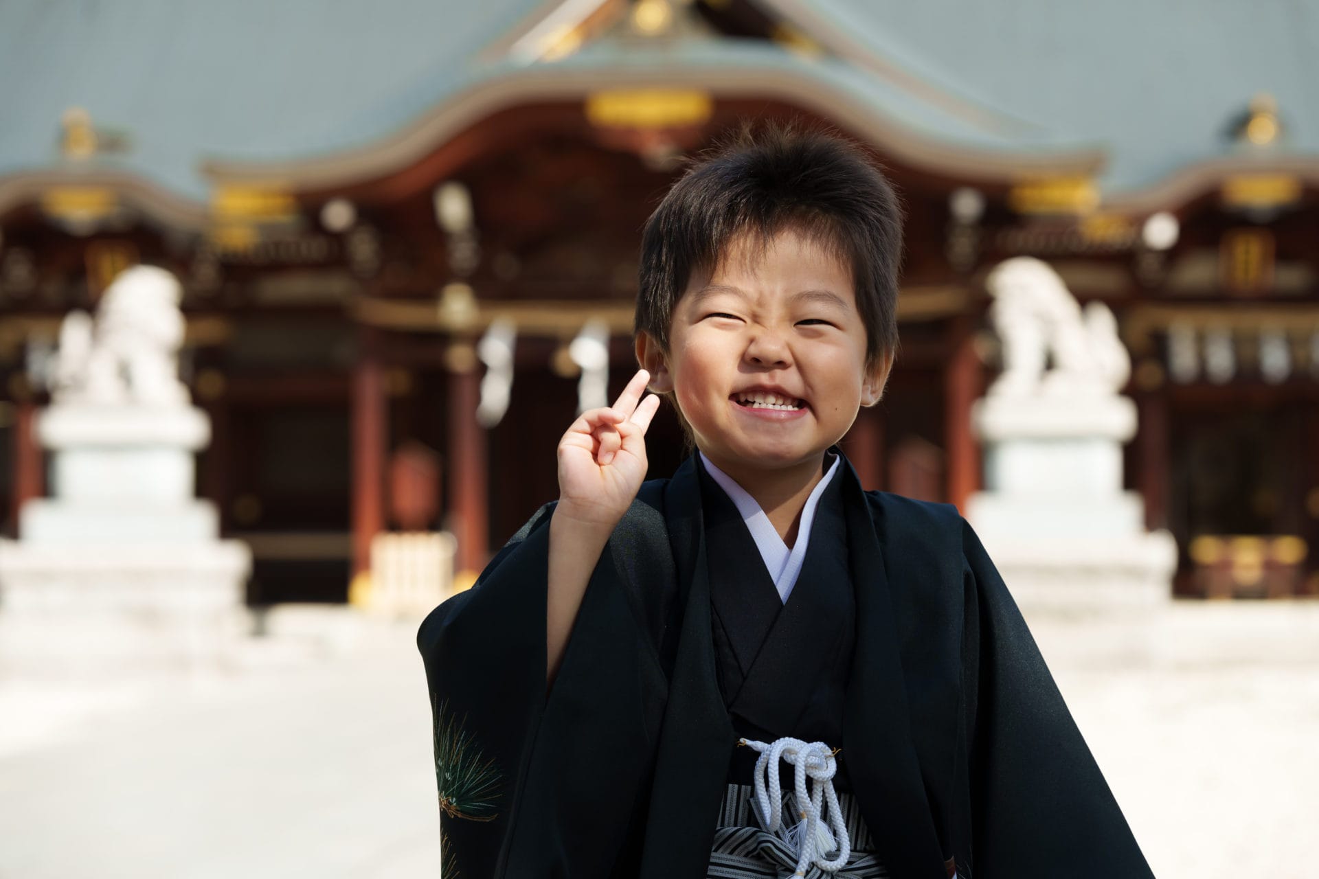 立川諏訪神社 七五三 出張撮影